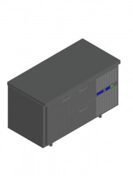 Стол с охлажд.шкафом Hicold gn12/tn о